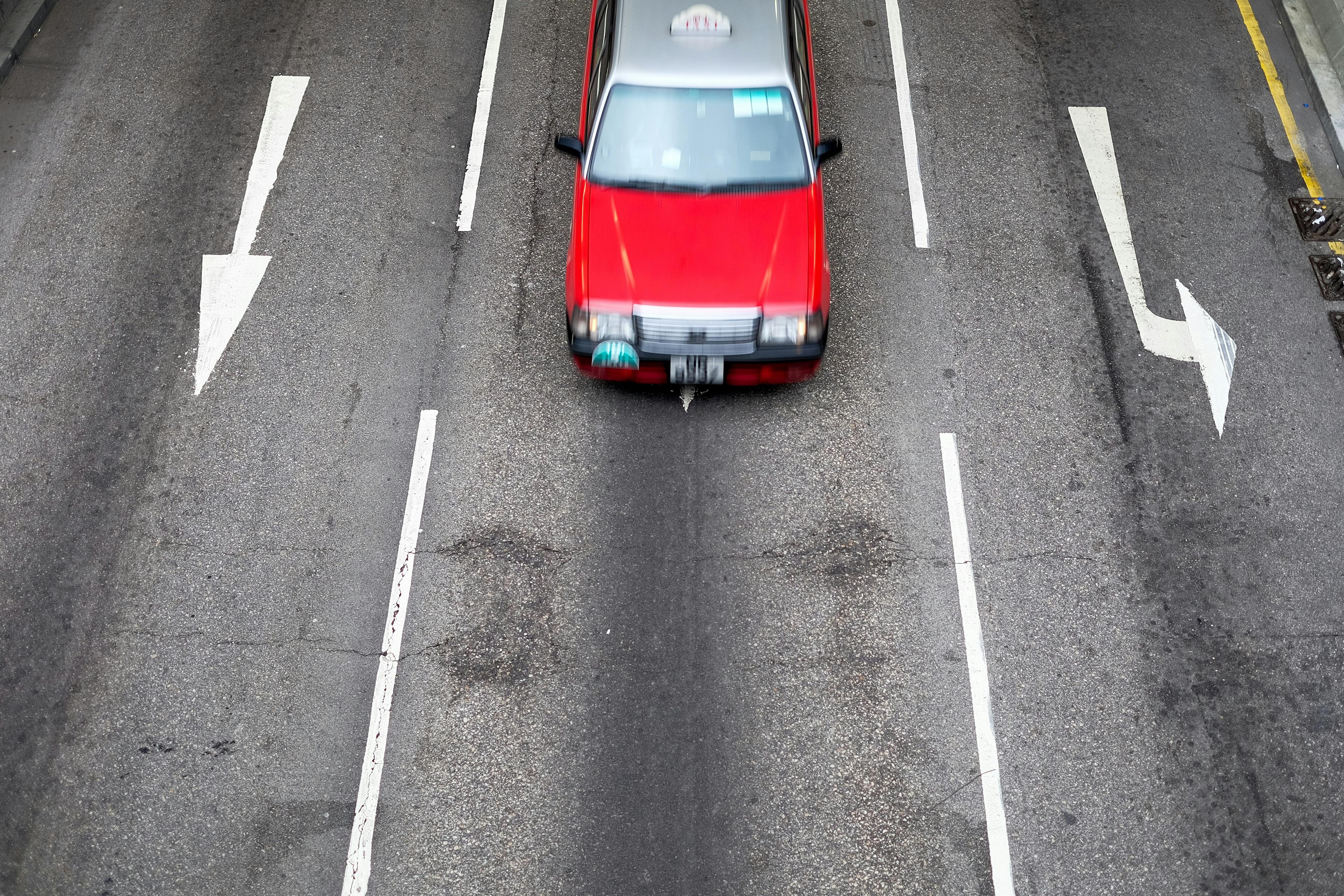 Road lane detection application 